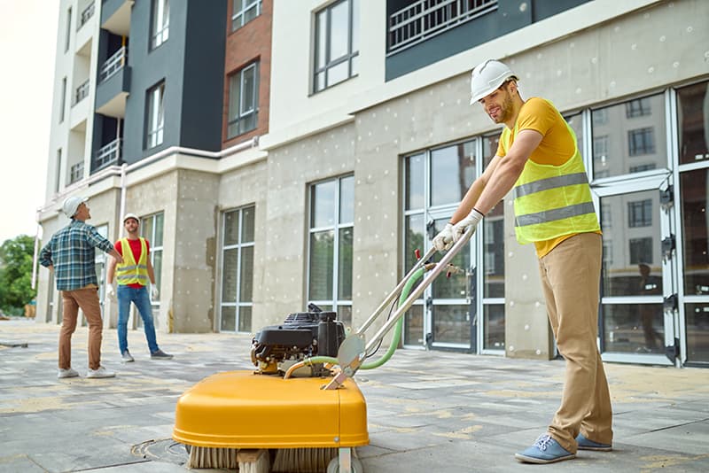 Post-construction cleaning service